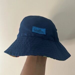 Kids Navy Blue Bucket Hat